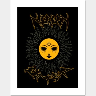 Noon Omen: Majestic Sun Posters and Art